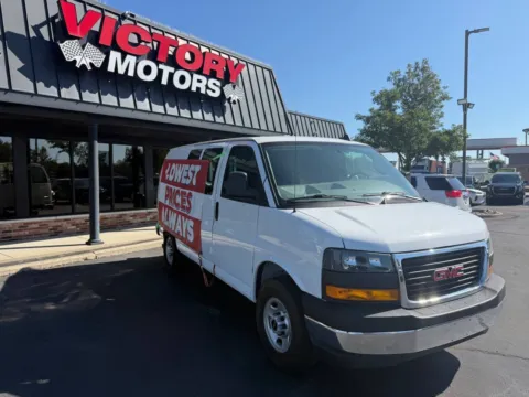 White 2024 GMC Savana 2500 3dr Cargo Van for sale in Chesterfield, MI