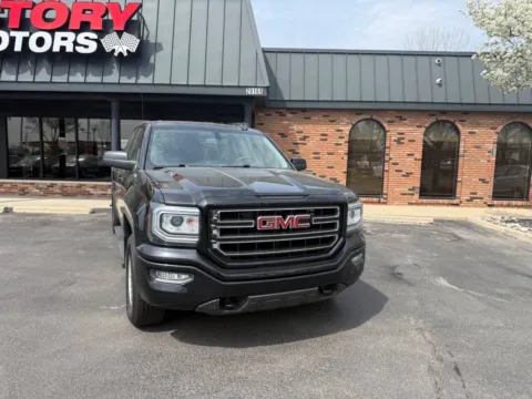 Black 2018 GMC Sierra 1500 Base 4x4 4dr Double Cab 6.5 ft. SB for sale in Chesterfield, MI
