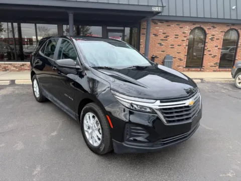 Black 2024 Chevrolet Equinox LS 4dr SUV w/1LS for sale in Chesterfield, MI