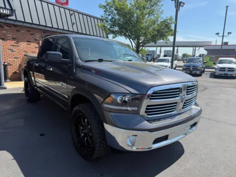 Gray 2014 RAM 1500 Big Horn 4x4 4dr Crew Cab 5.5 ft. SB Pickup for sale in Chesterfield, MI