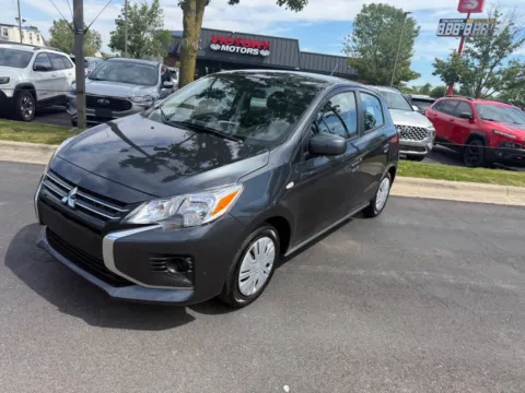 Another view of 2024 Mitsubishi Mirage ES 4dr Hatchback for sale in Chesterfield, MI at Victory Motors Chesterfield