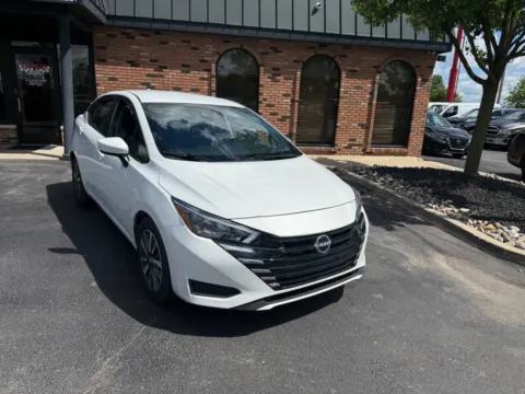 White 2025 Nissan Versa SV 4dr Sedan for sale in Chesterfield, MI