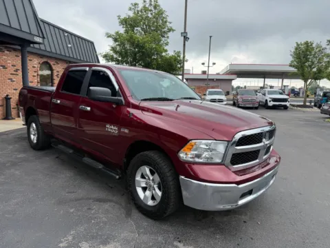 Red 2021 RAM 1500 Classic SLT 4x4 4dr Crew Cab 6.3 ft. SB Pickup for sale in Chesterfield, MI
