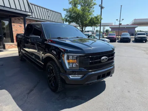 Black 2023 Ford F-150 XLT 4x4 4dr SuperCrew 5.5 ft. SB for sale in Chesterfield, MI