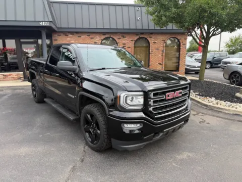 Black 2017 GMC Sierra 1500 SLE 4x4 4dr Double Cab 6.5 ft. SB for sale in Chesterfield, MI