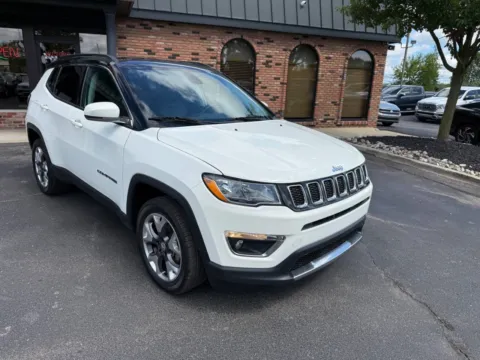 White 2020 Jeep Compass Limited 4x4 4dr SUV for sale in Chesterfield, MI