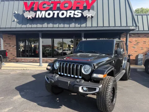 Black 2021 Jeep Wrangler Unlimited High Altitude 4x4 4dr SUV for sale in Chesterfield, MI