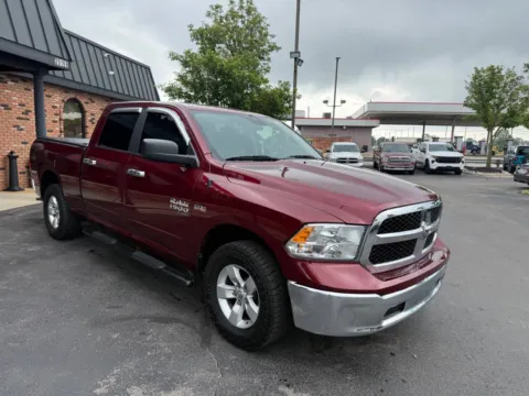 Red 2021 RAM 1500 Classic SLT 4x4 4dr Crew Cab 6.3 ft. SB Pickup for sale in Chesterfield, MI