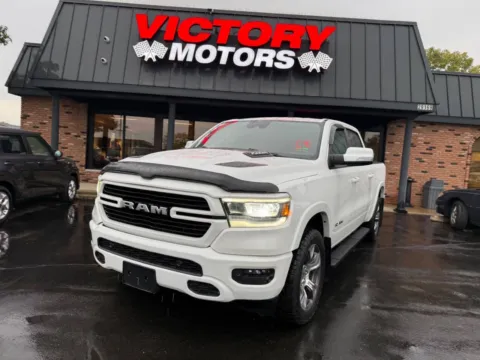 Another view of 2022 RAM 1500 Laramie 4x4 4dr Crew Cab 5.6 ft. SB Pickup for sale in Chesterfield, MI at Victory Motors Chesterfield