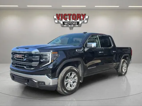 Photos of 2025 GMC Sierra 1500 SLT 4x4 4dr Crew Cab 5.8 ft. SB for sale in Chesterfield, MI at Victory Motors Chesterfield