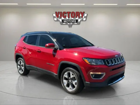 Red 2020 Jeep Compass Limited 4x4 4dr SUV for sale in Chesterfield, MI