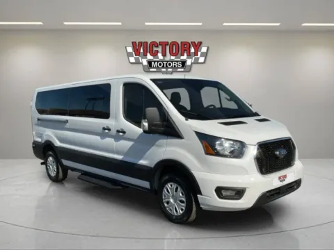 White 2024 Ford Transit 350 XLT 3dr LWB Low Roof Passenger Van for sale in Chesterfield, MI