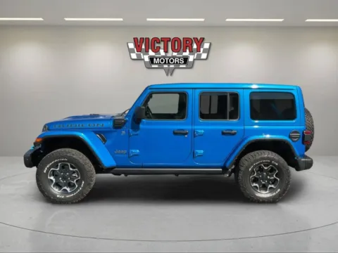 Another view of 2022 Jeep Wrangler Unlimited Rubicon 4xe 4x4 4dr SUV for sale in Chesterfield, MI at Victory Motors Chesterfield