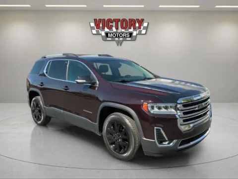 Red 2020 GMC Acadia SLT 4dr SUV for sale in Chesterfield, MI