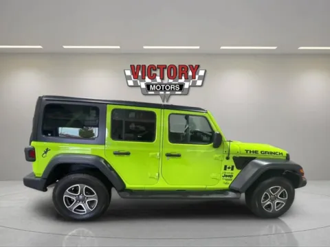 Photos of 2021 Jeep Wrangler Unlimited Sport 4x4 4dr SUV for sale in Chesterfield, MI at Victory Motors Chesterfield