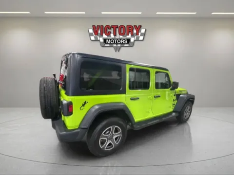 Another view of 2021 Jeep Wrangler Unlimited Sport 4x4 4dr SUV for sale in Chesterfield, MI at Victory Motors Chesterfield