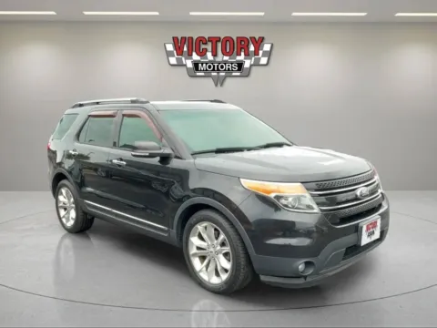 Black 2014 Ford Explorer Limited 4dr SUV for sale in Chesterfield, MI