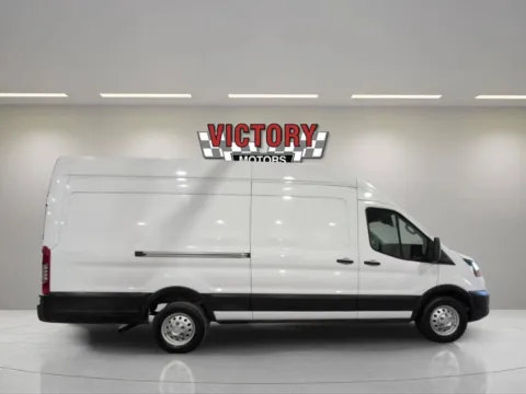 Photos of 2023 Ford Transit 250 AWD 3dr LWB High Roof Extended Cargo Van for sale in Chesterfield, MI at Victory Motors Chesterfield