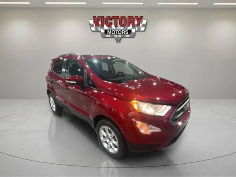 Red 2018 Ford EcoSport SE AWD 4dr Crossover for sale in Chesterfield, MI