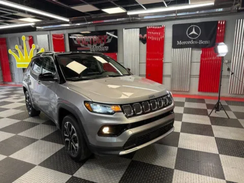 Silver 2022 Jeep Compass Limited 4x4 4dr SUV for sale in Royal Oak, MI