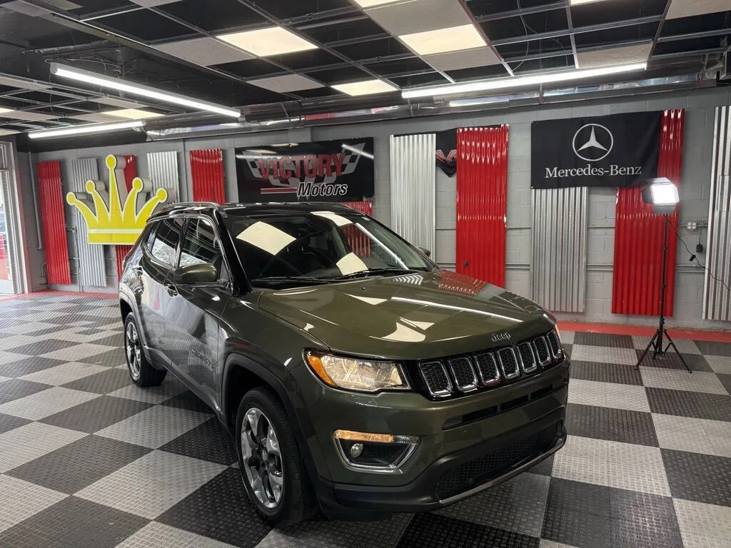 Green 2018 Jeep Compass Limited 4x4 4dr SUV for sale in Royal Oak, MI
