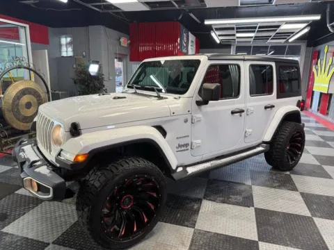 Another view of 2021 Jeep Wrangler Unlimited Unlimited Sahara for sale in Royal Oak, MI at Victory Motors Royal Oak