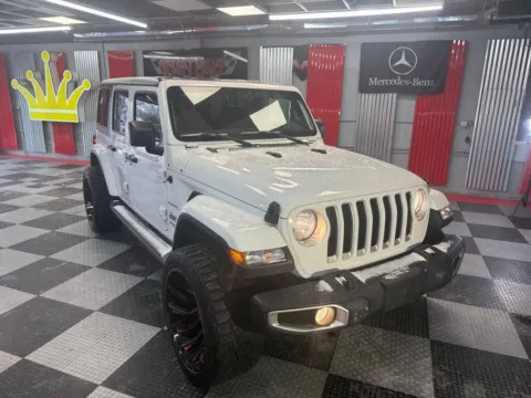 White 2021 Jeep Wrangler Unlimited Unlimited Sahara for sale in Royal Oak, MI