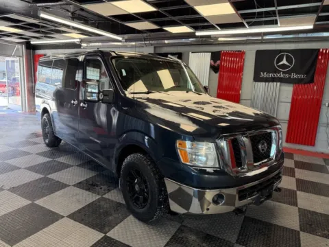 Blue 2020 Nissan NV 3500 HD SL 3dr Passenger Van for sale in Royal Oak, MI