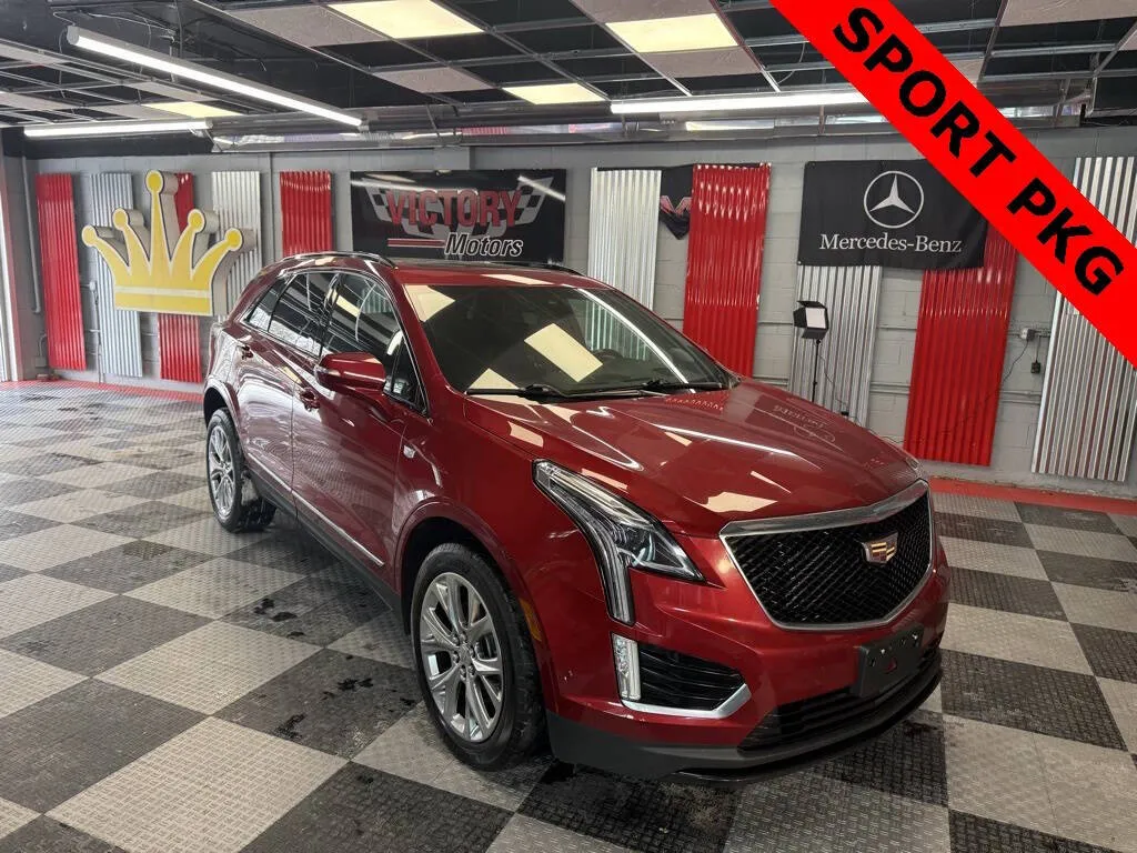 Red 2021 Cadillac XT5 Sport 4x4 4dr SUV for sale in Royal Oak, MI
