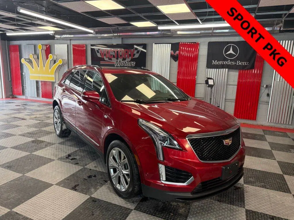 Red 2021 Cadillac XT5 Sport 4x4 4dr SUV for sale in Royal Oak, MI