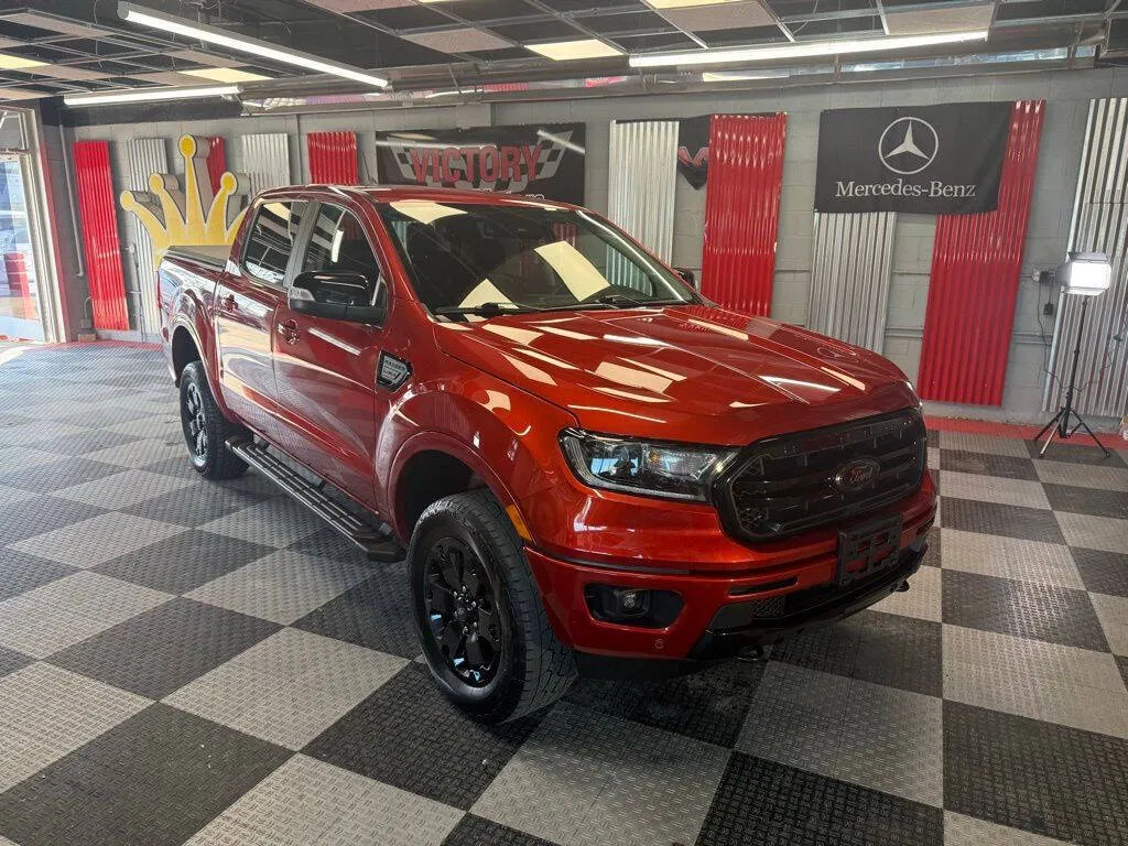 Orange 2023 Ford Ranger Lariat 4x4 4dr SuperCrew 5.1 ft. SB for sale in Royal Oak, MI