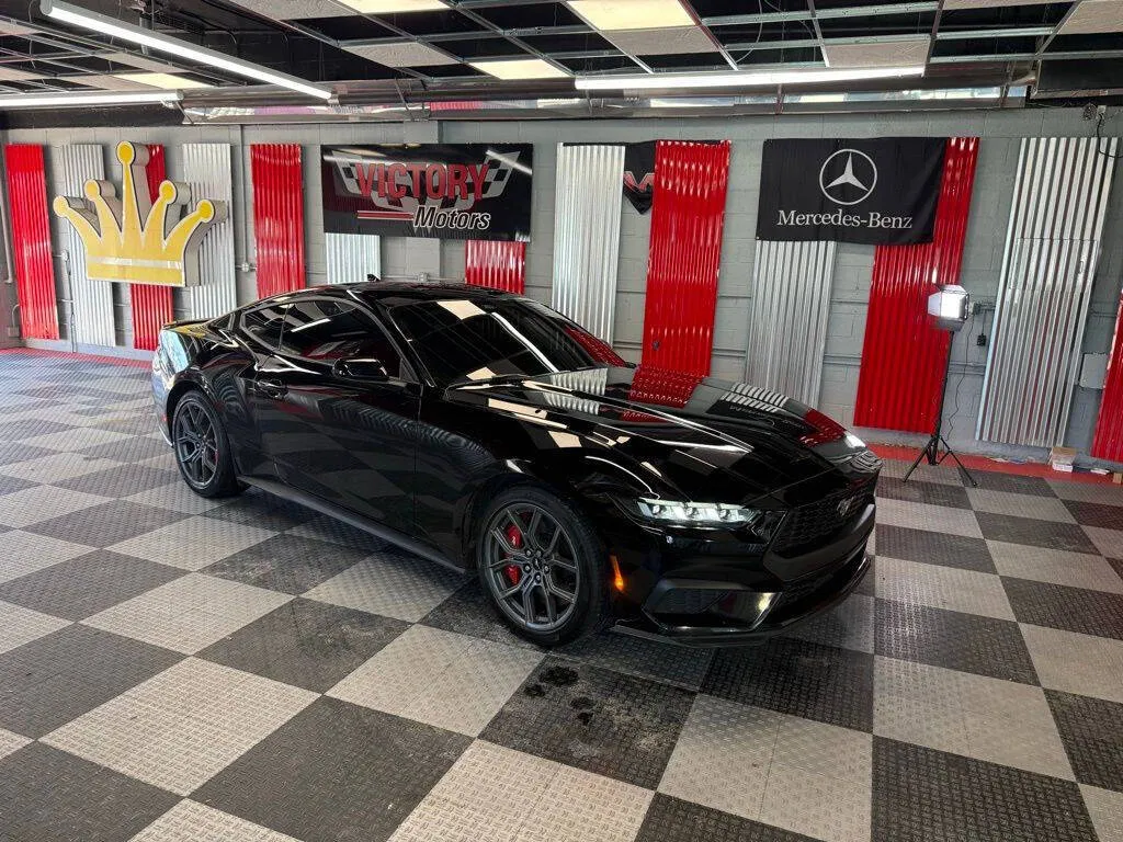 Black 2024 Ford Mustang EcoBoost 2dr Fastback for sale in Royal Oak, MI