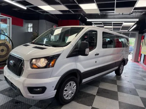 Another view of 2024 Ford Transit 350 XLT 3dr LWB Low Roof Passenger Van for sale in Royal Oak, MI at Victory Motors Royal Oak