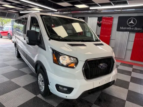 White 2024 Ford Transit 350 XLT 3dr LWB Low Roof Passenger Van for sale in Royal Oak, MI