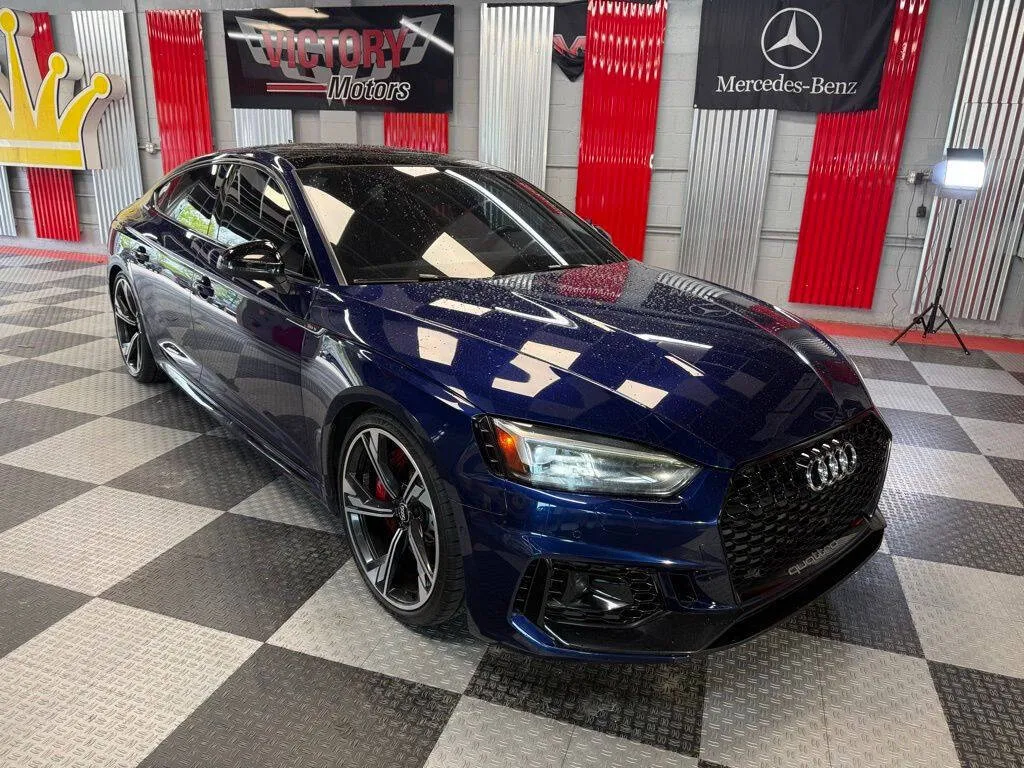 Blue 2019 Audi RS 5 Sportback 2.9T quattro AWD 4dr Sportback for sale in Royal Oak, MI