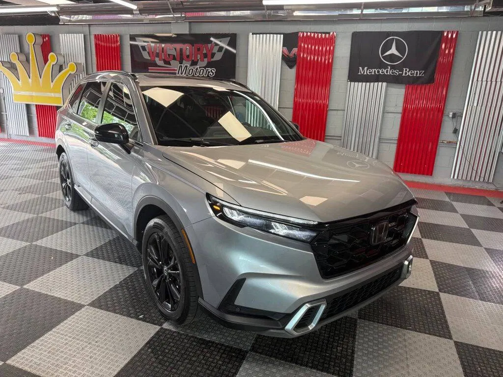 Silver 2023 Honda CR-V Hybrid Sport Touring AWD 4dr SUV for sale in Royal Oak, MI
