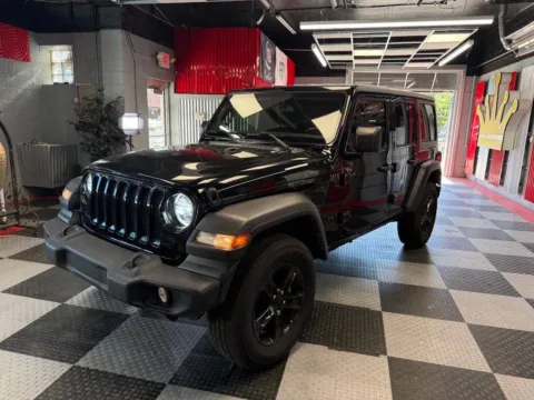 Another view of 2022 Jeep Wrangler Unlimited Unlimited Sport Altitude for sale in Royal Oak, MI at Victory Motors Royal Oak