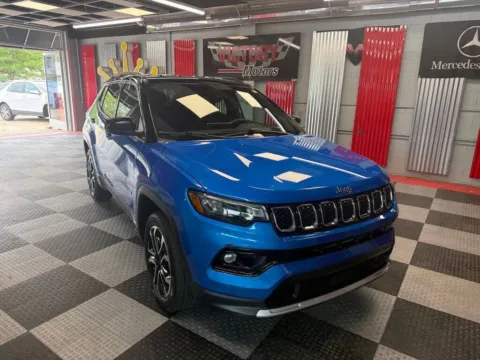 Blue 2023 Jeep Compass Limited 4x4 4dr SUV for sale in Royal Oak, MI