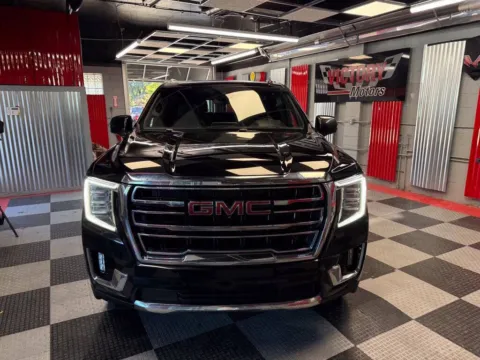 Photos of 2023 GMC Yukon SLT 4x4 4dr SUV for sale in Royal Oak, MI at Victory Motors Royal Oak