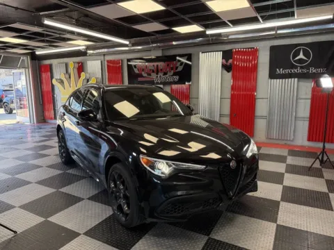 Black 2023 Alfa Romeo Stelvio Veloce AWD 4dr Crossover for sale in Royal Oak, MI