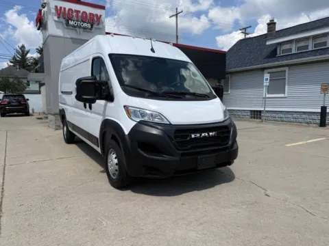Photos of 2023 RAM ProMaster 2500 159 WB 3dr High Roof Cargo Van for sale in Royal Oak, MI at Victory Motors Royal Oak