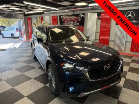 Blue 2024 Mazda CX-90 3.3 Turbo Premium AWD 4dr SUV for sale in Royal Oak, MI