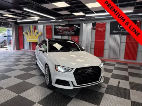 White 2020 Audi A3 quattro S line Premium 45 TFSI AWD 4dr Sedan for sale in Royal Oak, MI