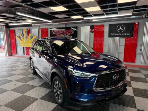 Blue 2023 Infiniti QX60 Pure AWD 4dr SUV for sale in Royal Oak, MI