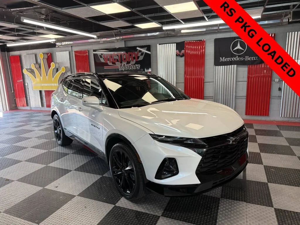 White 2022 Chevrolet Blazer RS AWD 4dr SUV for sale in Royal Oak, MI