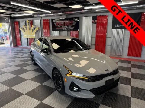 Gray 2021 Kia K5 GT-Line for sale in Royal Oak, MI