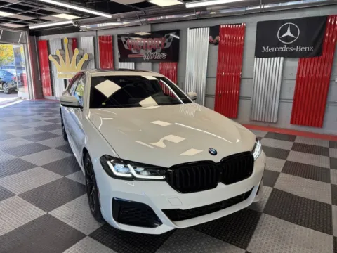 Photos of 2021 BMW 5 Series M550i xDrive AWD 4dr Sedan for sale in Royal Oak, MI at Victory Motors Royal Oak