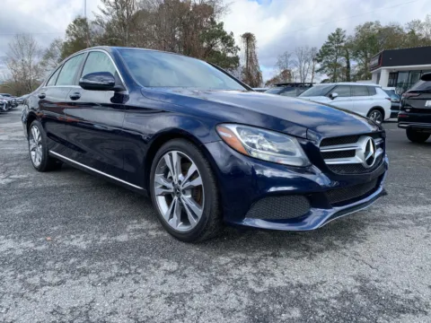 Blue 2018 Mercedes-Benz C-Class C 300 for sale in Canton, GA