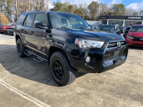 Black 2024 Toyota 4Runner SR5 for sale in Canton, GA