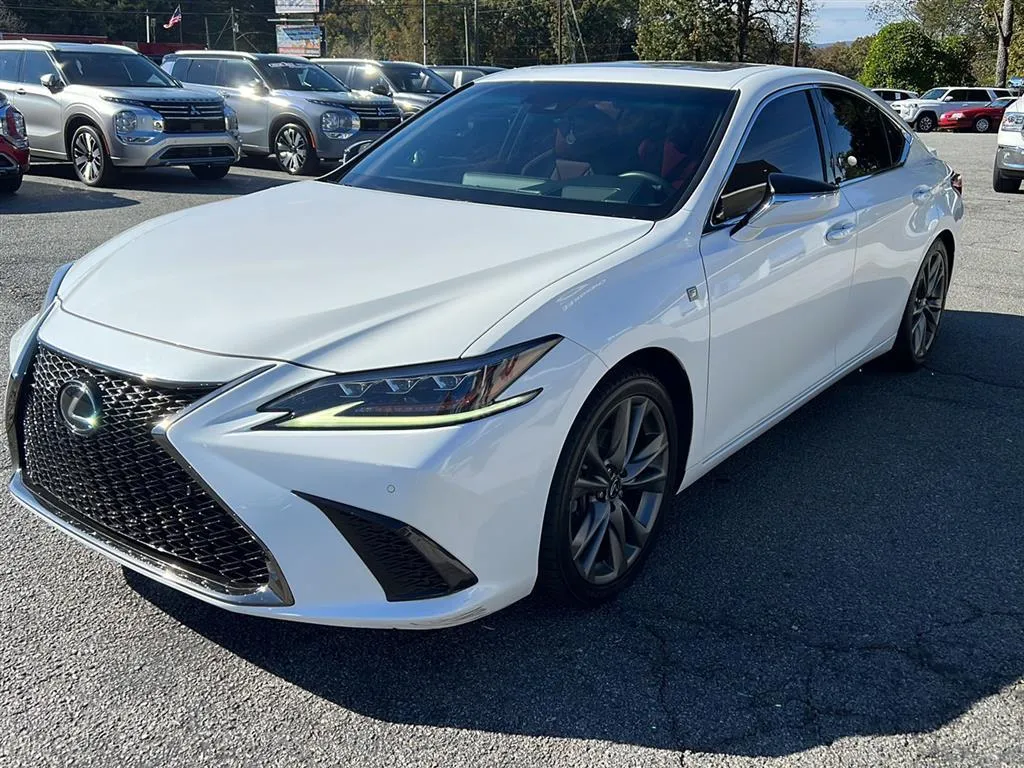White 2020 Lexus ES 350 F SPORT for sale in Canton, GA